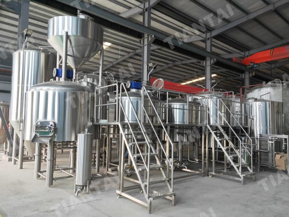 <b>2500L Craft Beer Equipment Shipping to Canada</b>